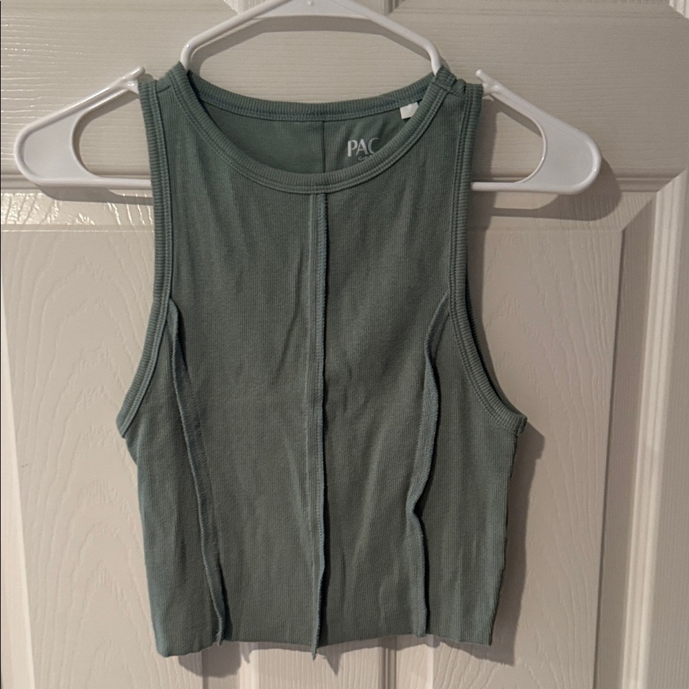 Women's Green Tank Top